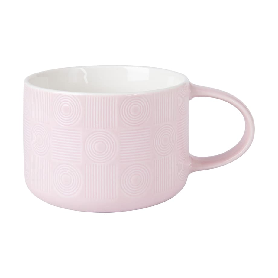 Kubek Crest, 500 ml, różowy