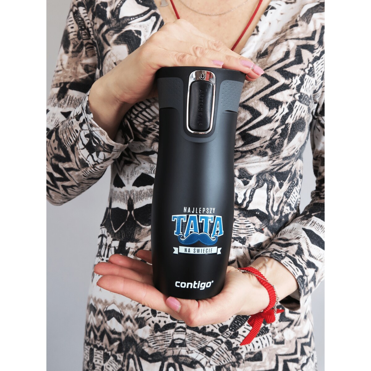 Kubek na Dzień Ojca Contigo West Loop 470 ml - "Najlepszy Tata na Świecie"