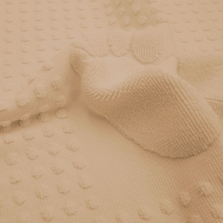 Dywanik łazienkowy 50x70 Stopki, 100% bawełna, kolor cappuccino