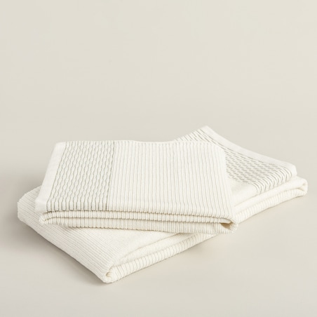 Ręcznik Ripple 70x140 cm ivory, 70 x 140 cm