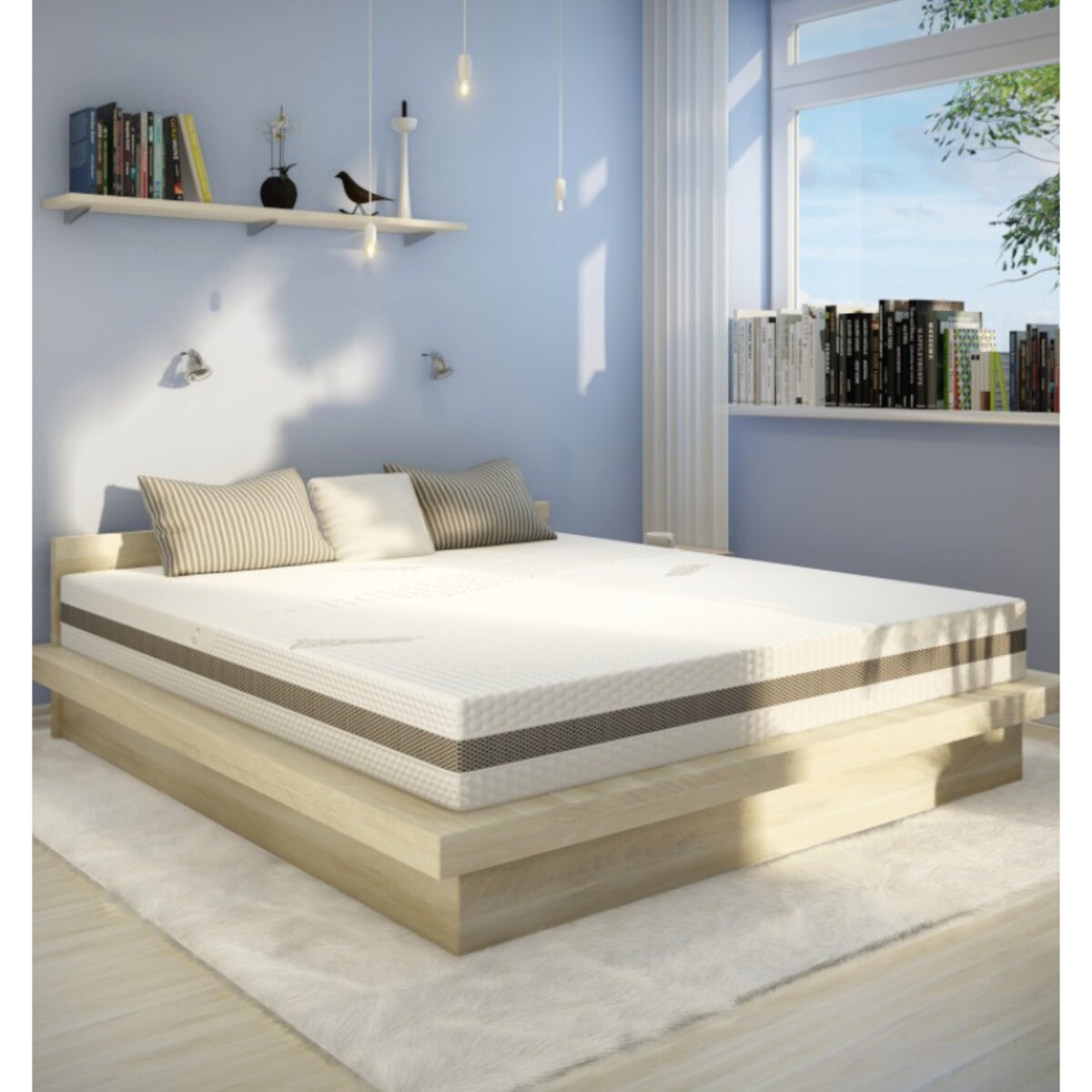 Fit.4.Sleep Cool Breeze - materac sprężynowy - by Hilding Anders