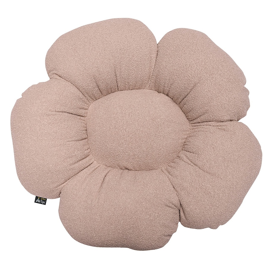 Poduszka kwiatek Mia XXL, różowy, 100 cm, Boucle