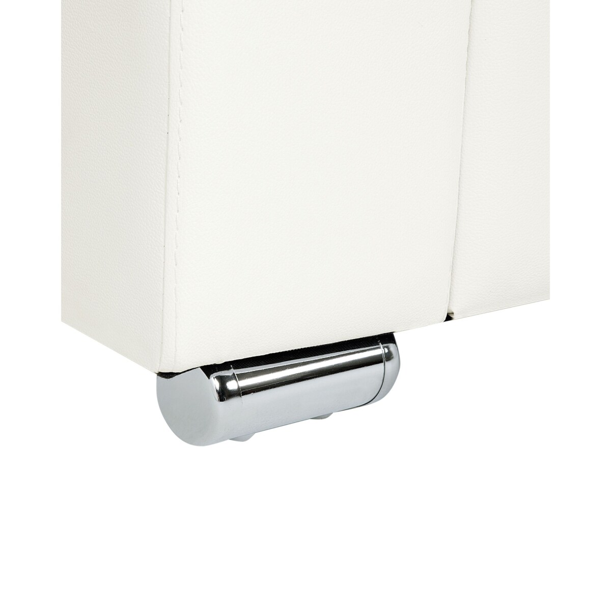 Fotel HELSINKI Skóra naturalna Biały