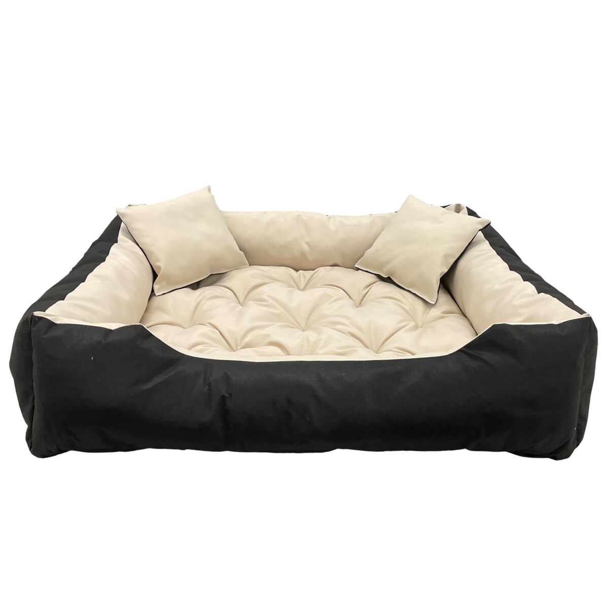 Legowisko Dla Psa Wodoodporne Posłanie Kanapa Sofa 130X105 Cm Beżowe