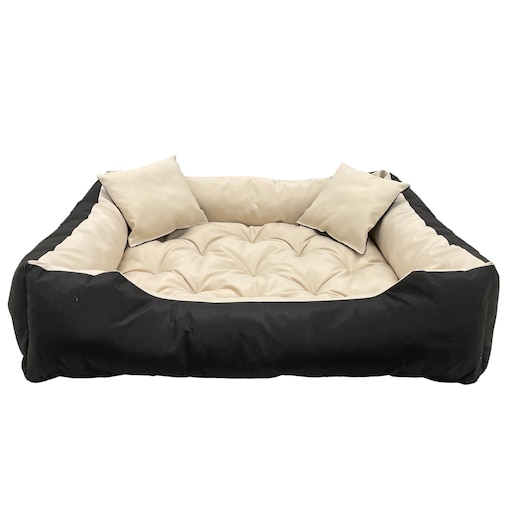 Legowisko Dla Psa Wodoodporne Posłanie Kanapa Sofa 130X105 Cm Beżowe