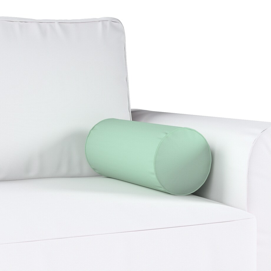 Poduszka wałek prosty, zieleń eukaliptusa, Ø16 x 40 cm, Loneta