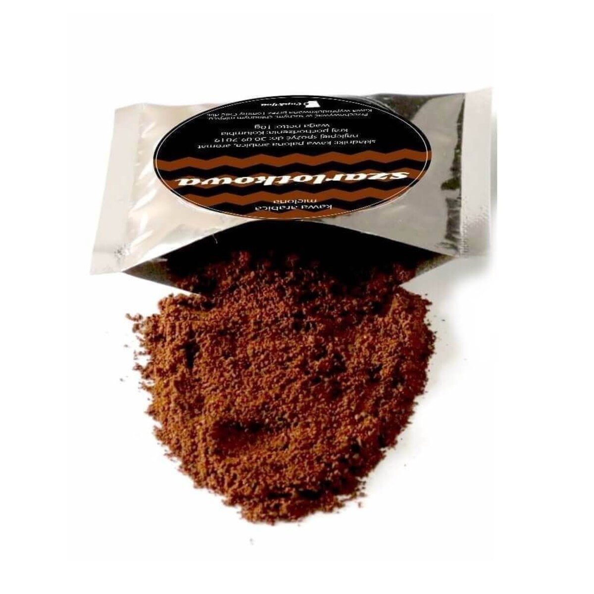 MAXI Kalendarz adwentowy z kawą Christmas Countdown - 24 różne saszetki z kawą mieloną, prezent, upominek, podarunek na Mikołaja Mikołajki Święta