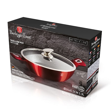 Garnek z pokrywką 24cm Berlinger Haus BH-1262