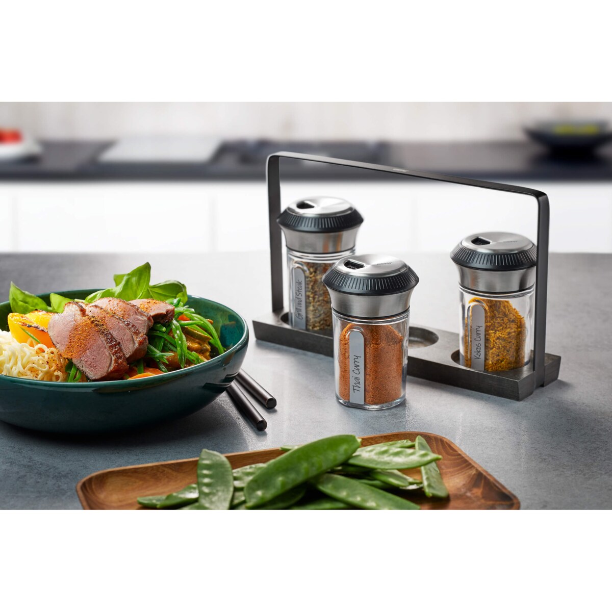 Zestaw 3 pojemników na przyprawy X-PLOSION®