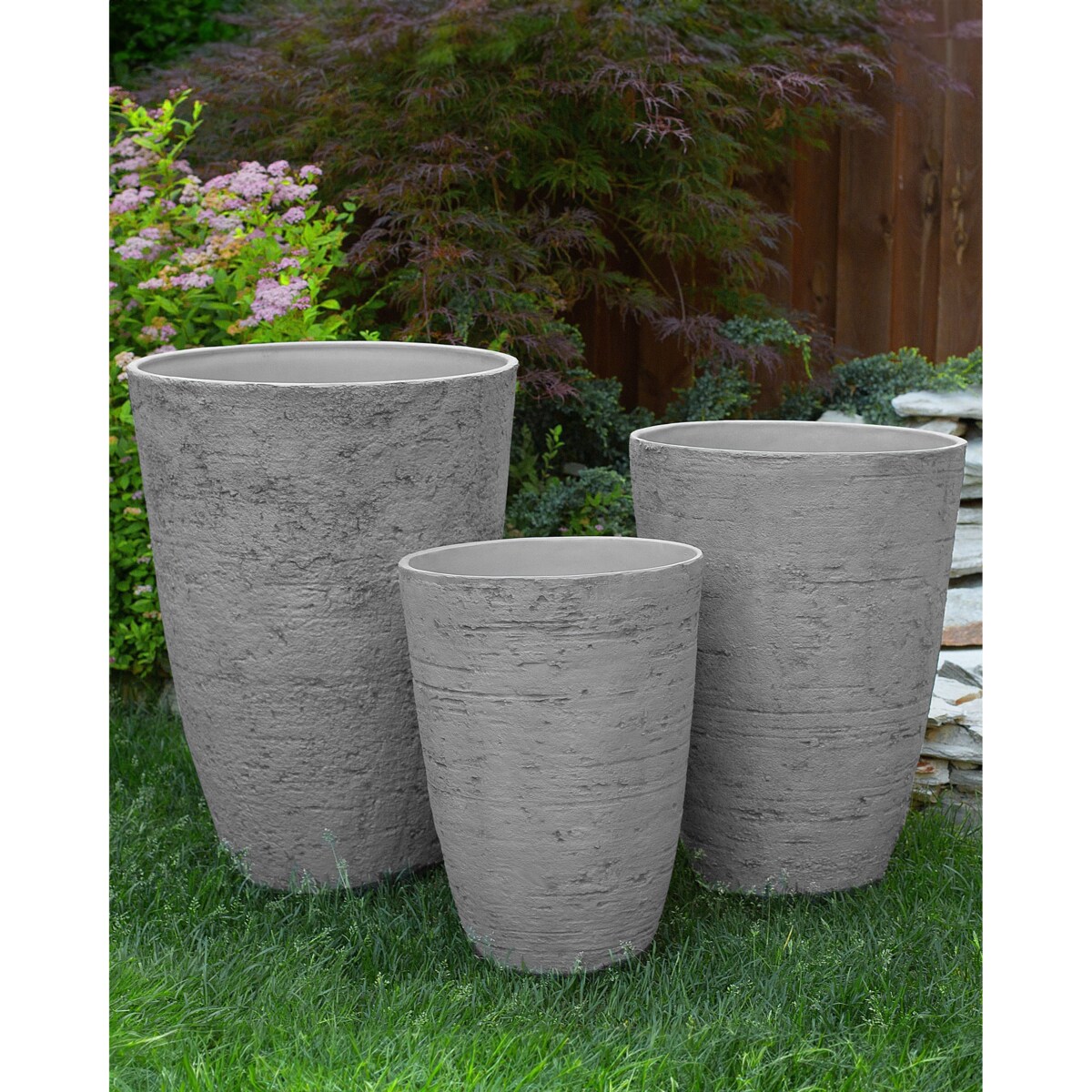 Donica CAMIA 43 cm Szary