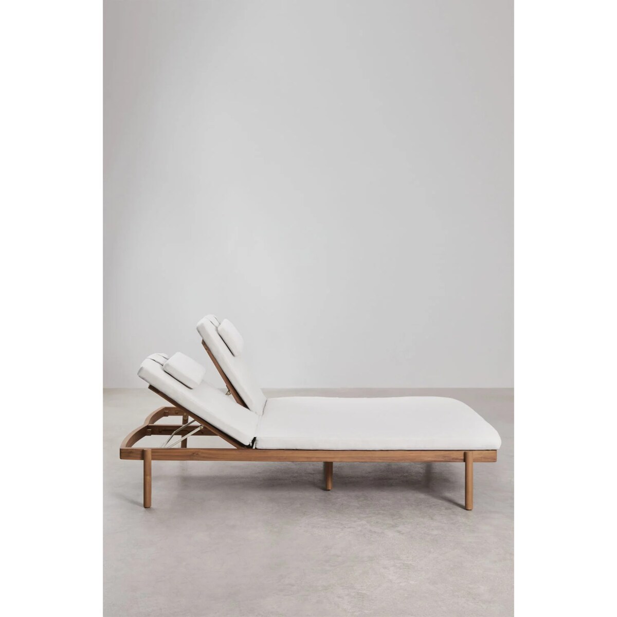 Podwójny leżak z drewna akacjowego Aderyn