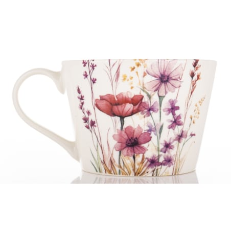 Kubek porcelanowy 450 ml FLORES 8x15x11,5 cm