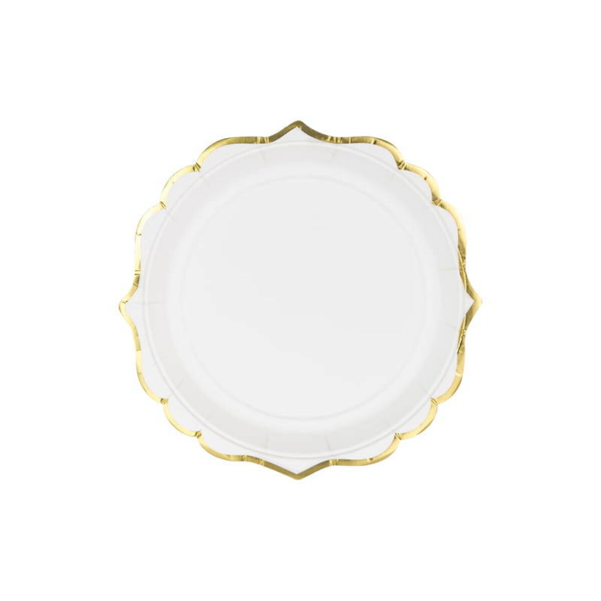 Talerzyki, biały, 18,5 cm