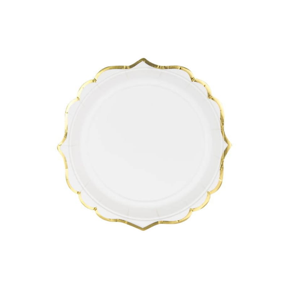 Talerzyki, biały, 18,5 cm