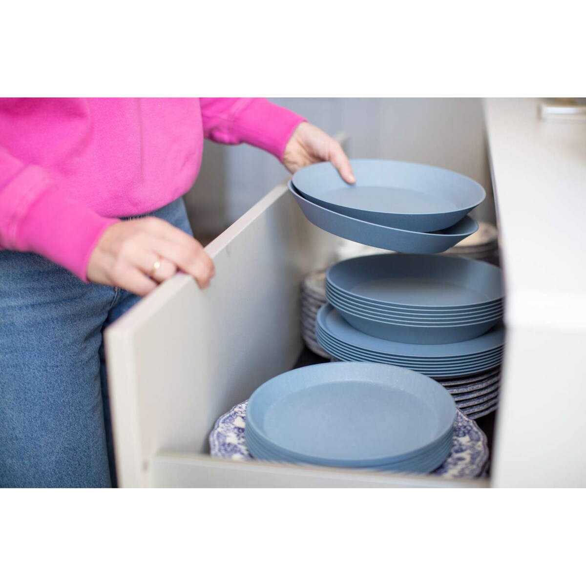 Talerz obiadowy, głęboki CONNECT, Ø 24 cm, KOZIOL