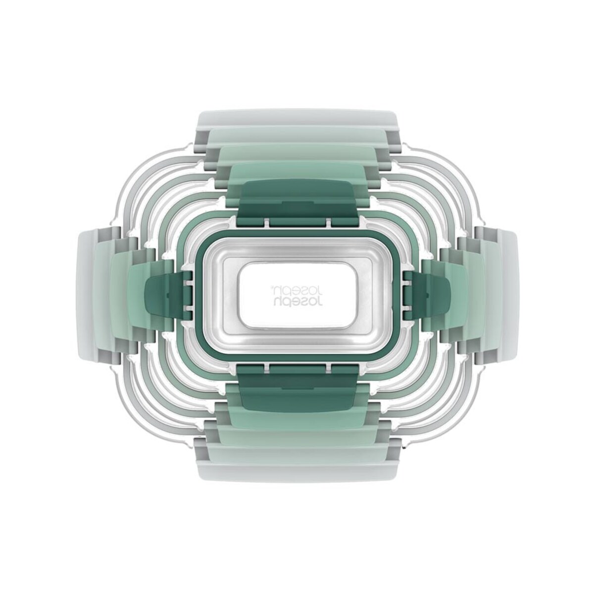 Zestaw 5 pojemników Nest Lock Sage, Joseph Joseph