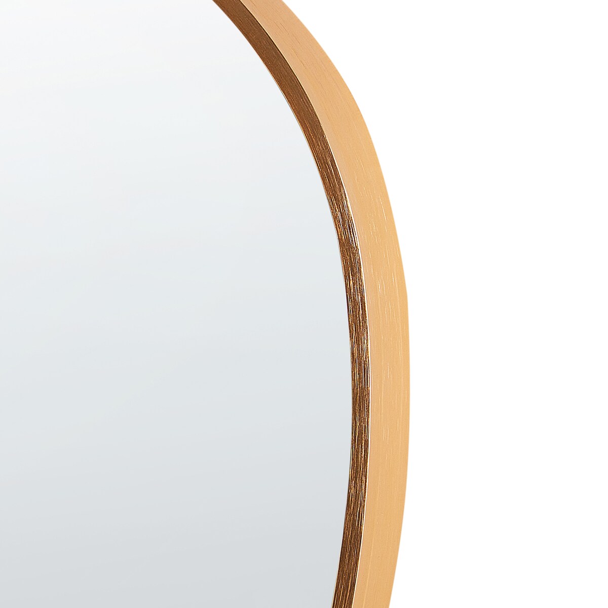 Lustro ścienne VERNAIS 60 cm 110 cm Metal Złoty