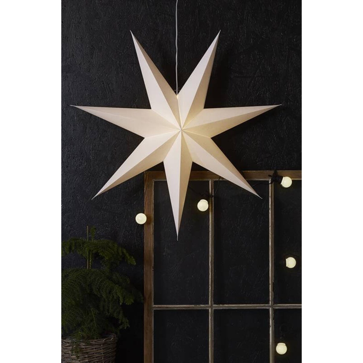 Łańcuch choinkowy dekoracja 7,5m 10 LED 3,6W ciepła