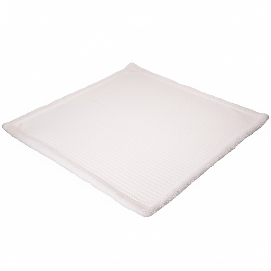 Koc Świąteczny Dekoracyjny Narzuta Na Łóżko 150X125 Cm Ozdoba Ciepły Biały