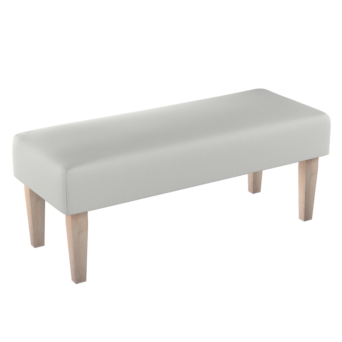 Ławka, jasny popiel, 100 x 40 x 40 cm, Etna