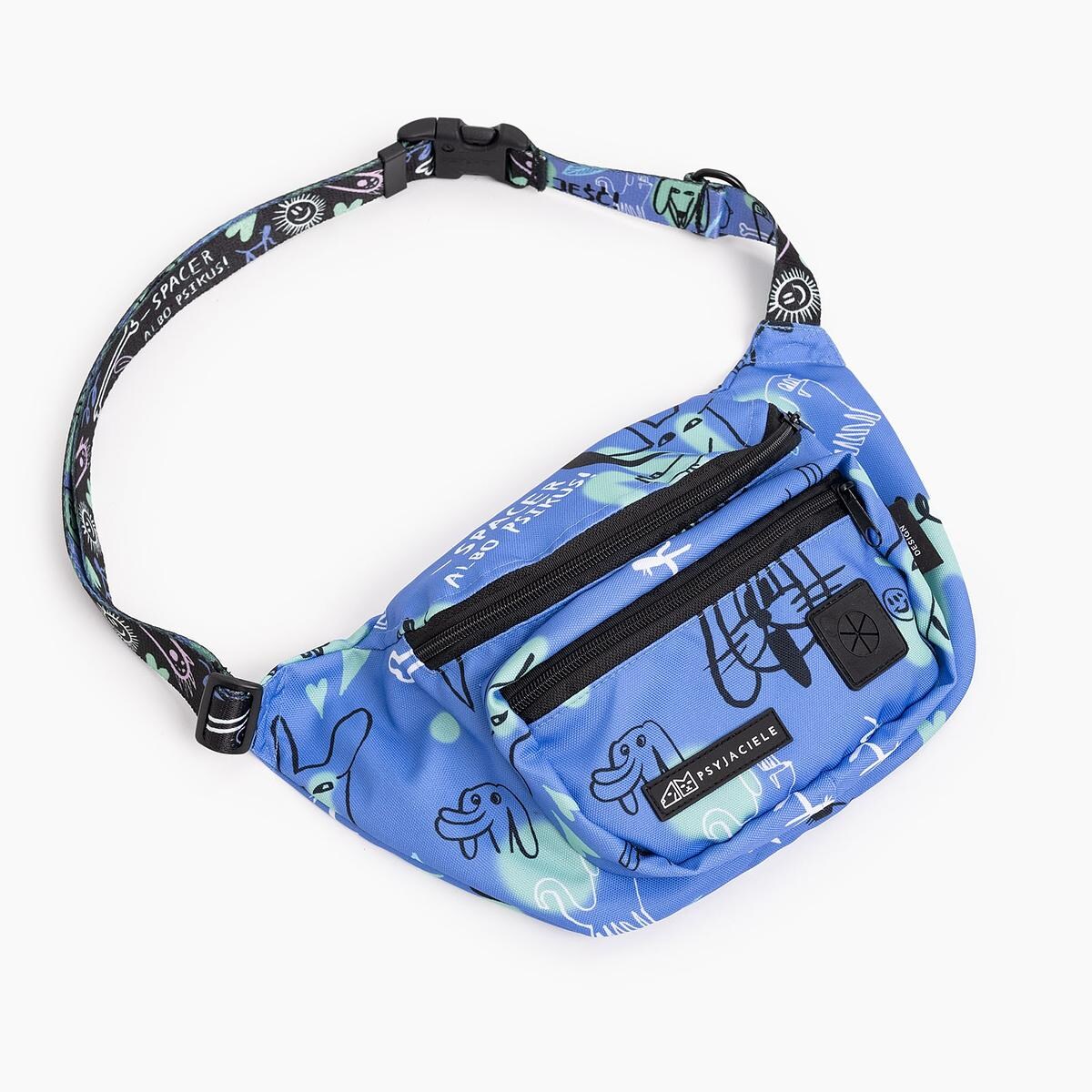 Nerka spacerowa z paskiem z taśmy "Spacer albo psikus"