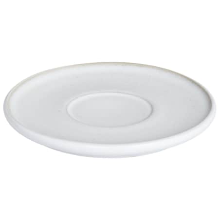 Zestaw 4 filiżanek ze spodkami SESAME Kamionka Złamana biel