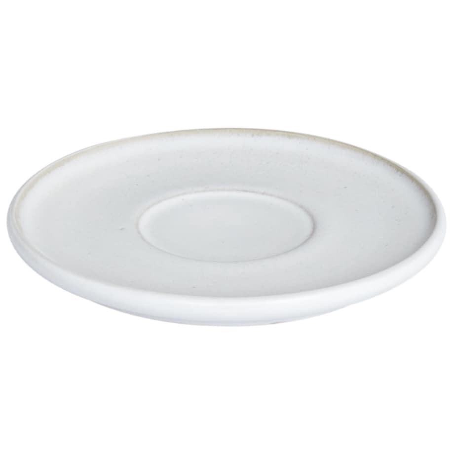 Zestaw 4 filiżanek ze spodkami SESAME Kamionka Złamana biel