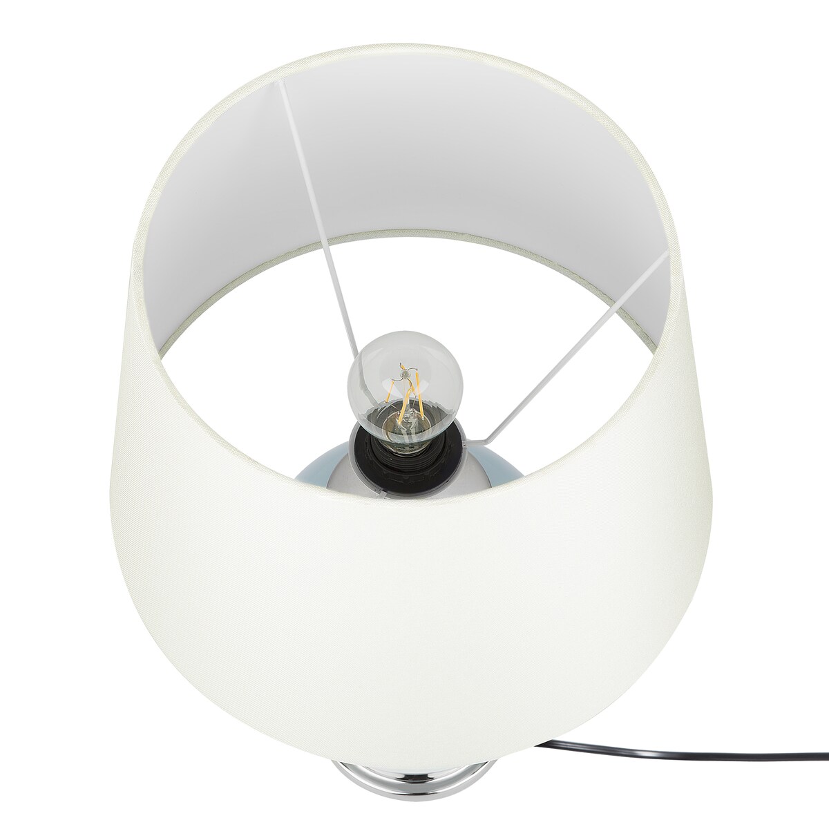 Lampa stołowa BRENTA Ceramika Błękitny