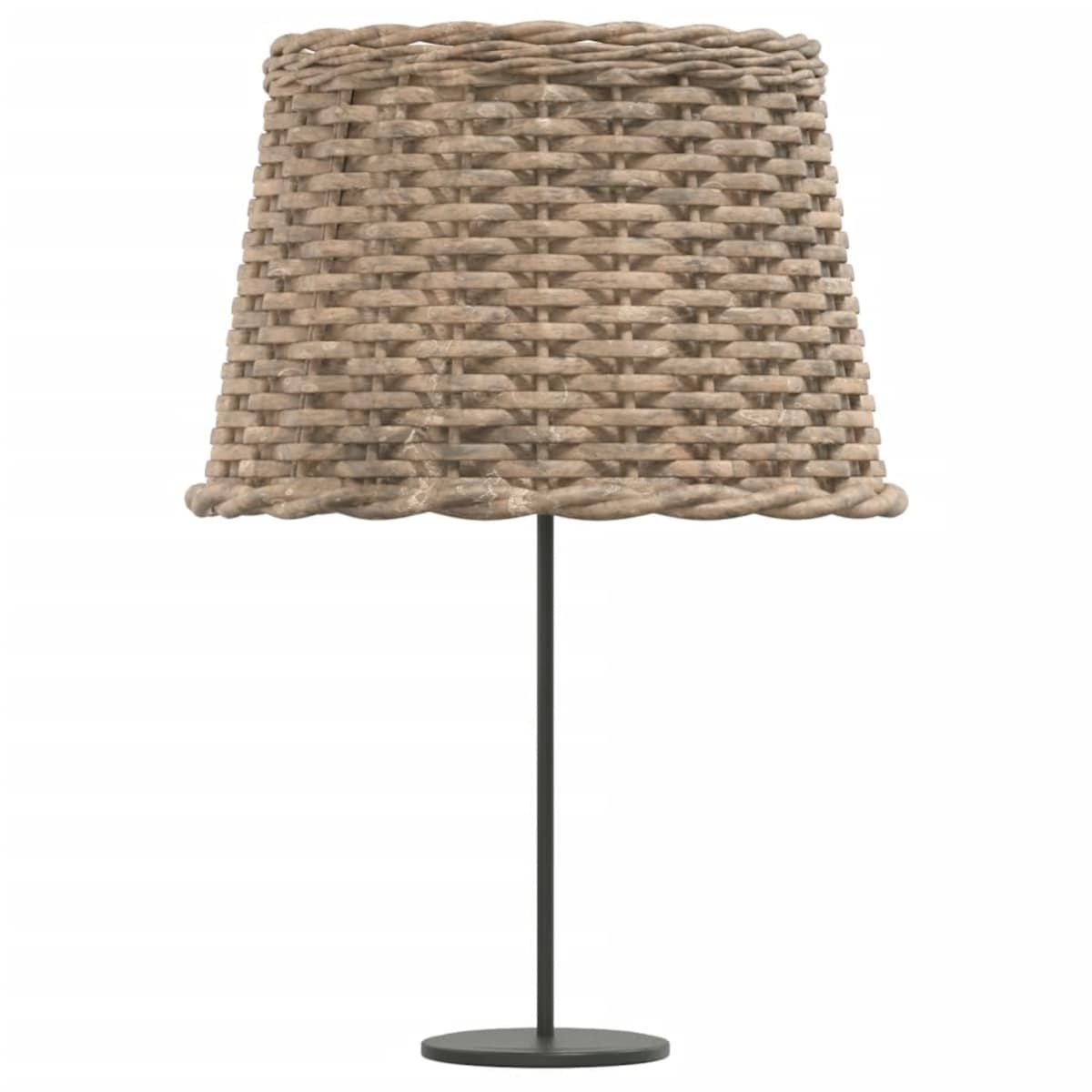 vidaXL Klosz do lampy, brązowy, Ø40x26 cm, wiklina