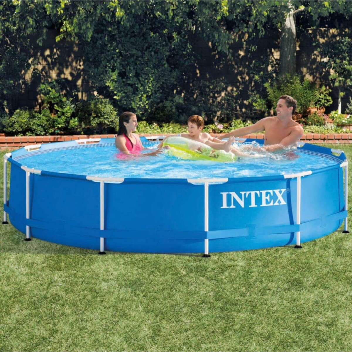 Intex Basen Metal Frame, 366x76 cm, 28210NP