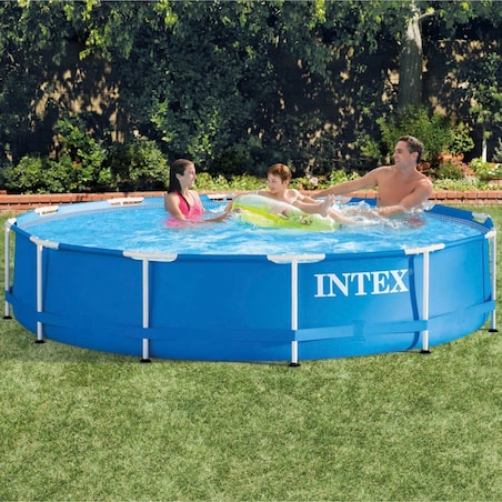 Intex Basen Metal Frame, 366x76 cm, 28210NP