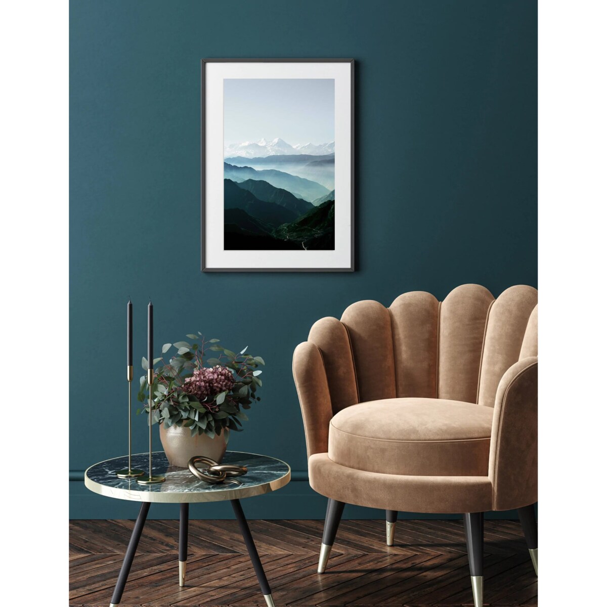 Poster Story, Plakat, Obraz - Widok na Góry, wymiary 70 x 100 cm