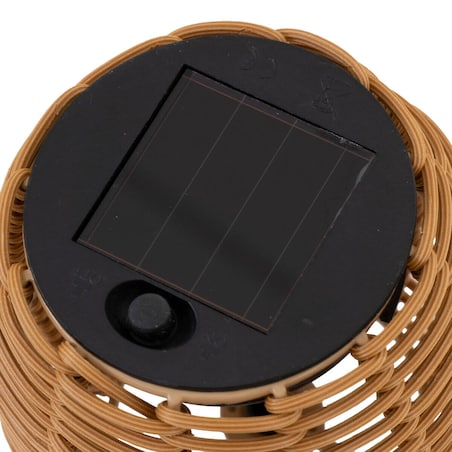 Lampa solarna ogrodowa, wys. 39 cm