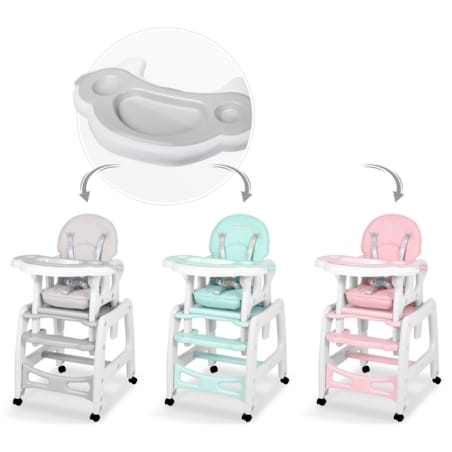 Tacka do krzesełka do karmienia Ricokids Sinco szara