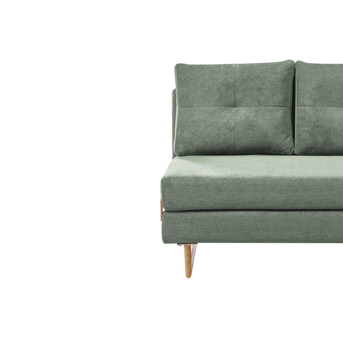 Sofa rozkładana dla 2 osób JERSLEV Jasnozielony