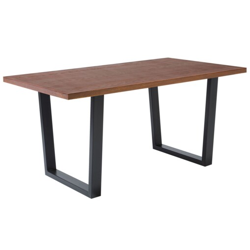 Stół do jadalni 160 x 90 cm ciemne drewno AUSTIN
