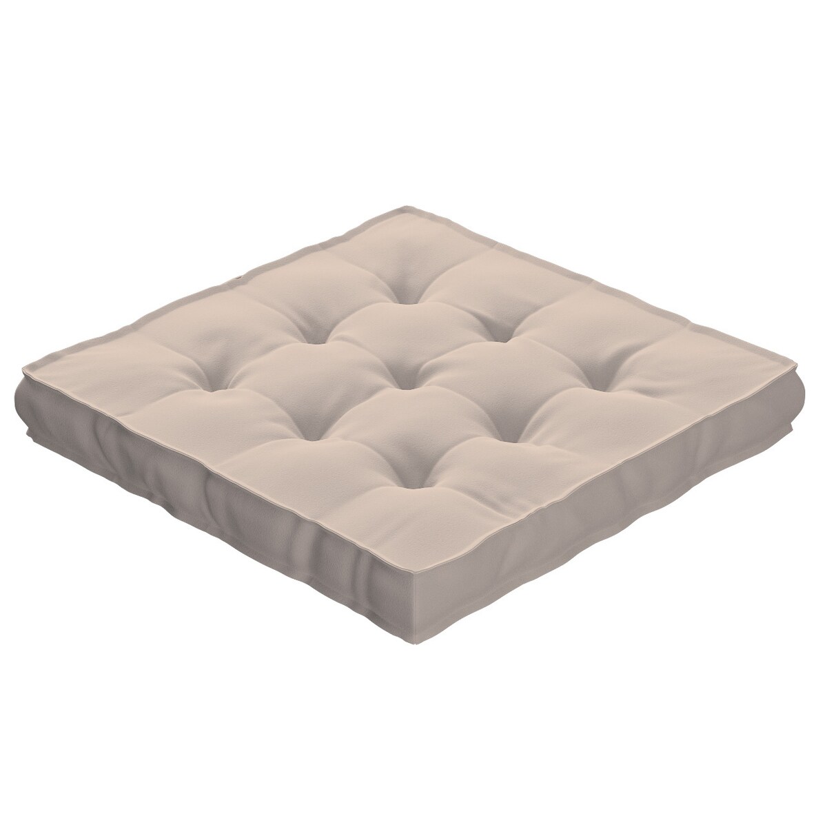 Poduszka na krzesło Kuba, jasnobeżowy, 40 x 40 x 6 cm, Crema