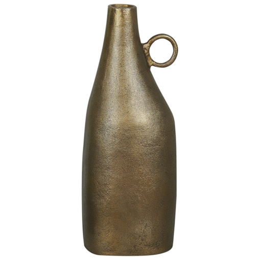 Aluminium Wazon dekoracyjny 46 Mosiężny Złoty SAMBHAR