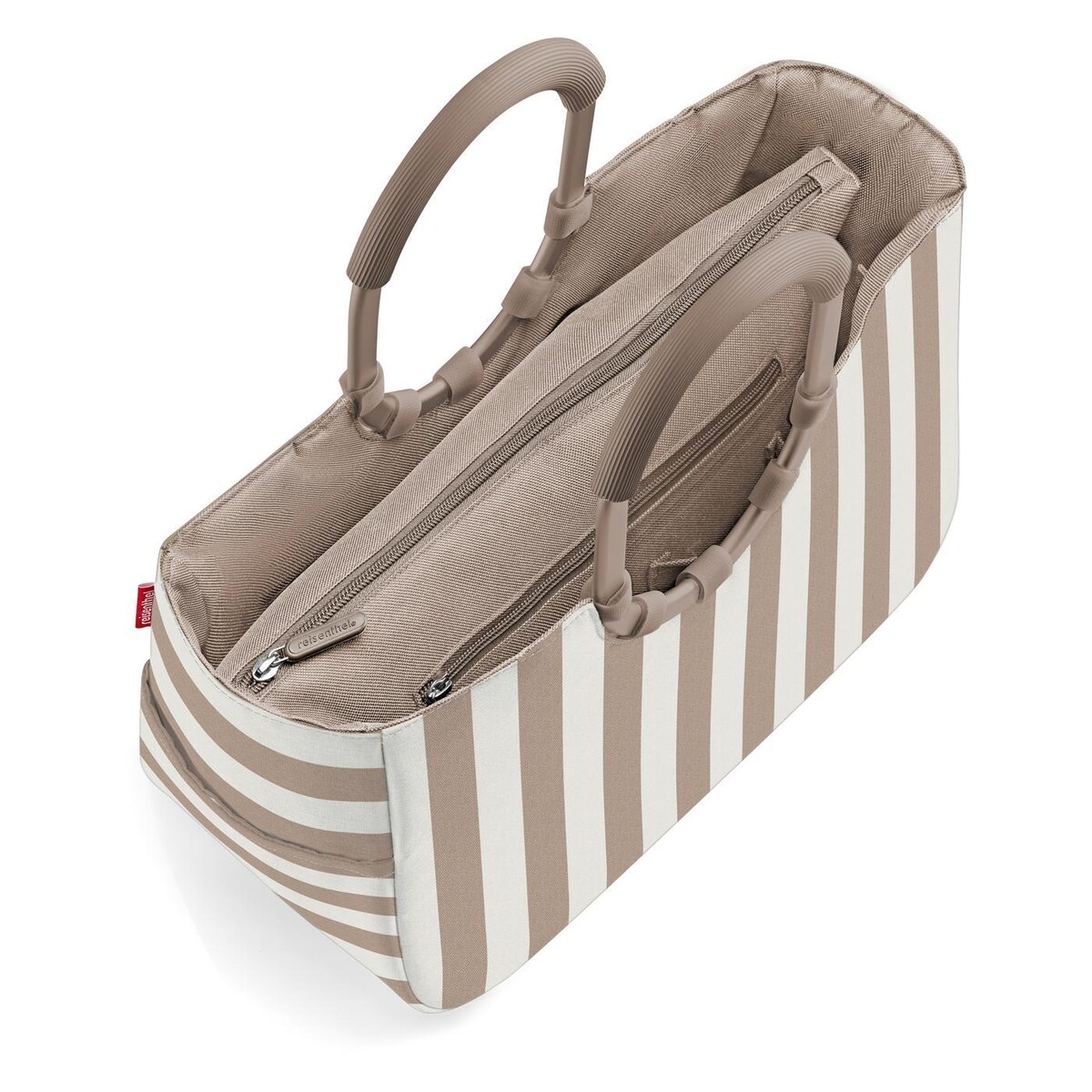 Torba LOOPSHOPPER M, summerstripes coffee
