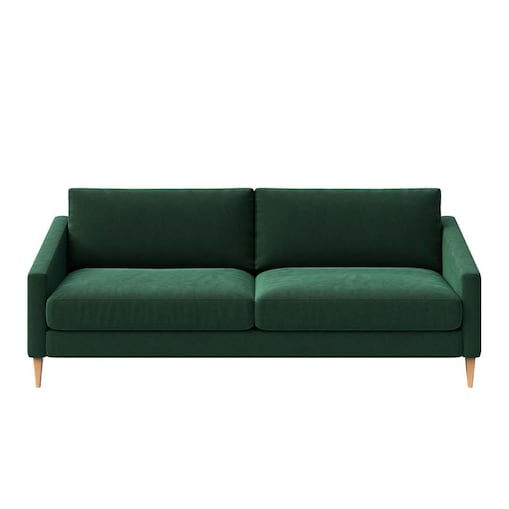 Karoto sofa 3 osobowa Ciemnozielona