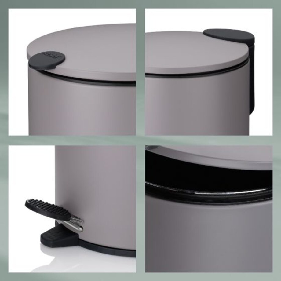 Kosz na śmieci 12 l (czarny) Mats Kela