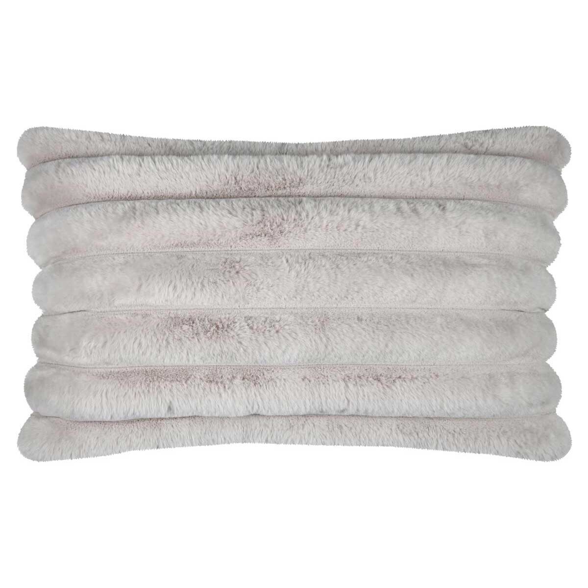 Poduszka dekoracyjna POLARY w grube prążki, 50 x 80 cm