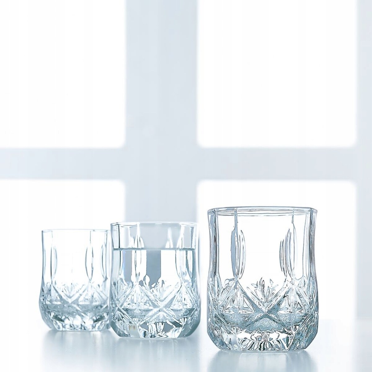 Komplet 6 szklanek Brighton 270 ml niskie LUMINARC na napoje soki drinki