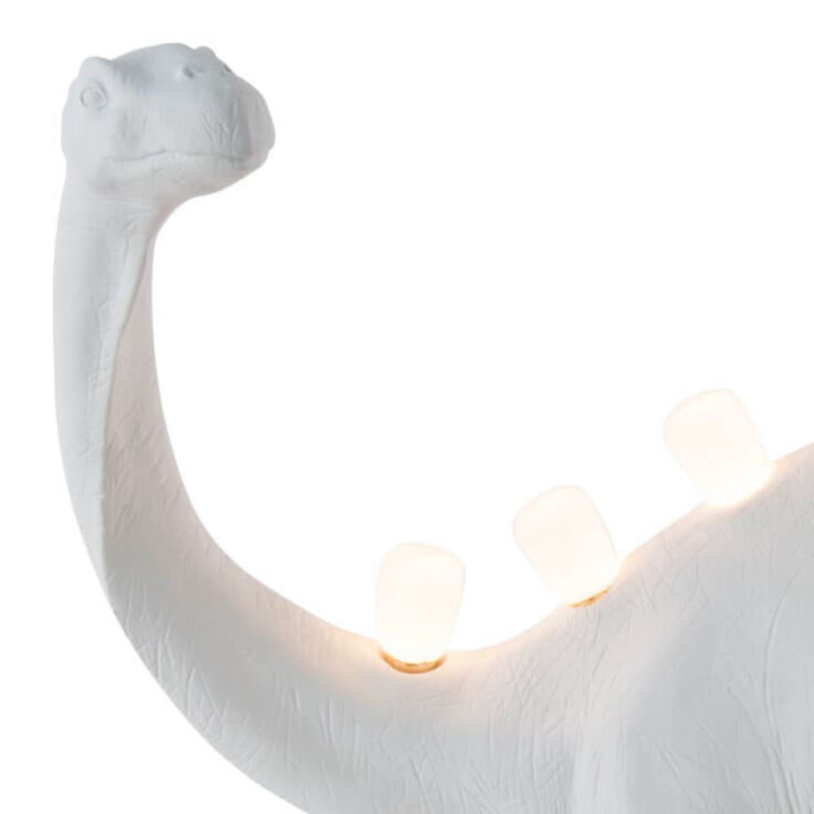 Stołowa lampka dziecięca Diplo TL0105 Yaskr dinozaur LED 16W biały