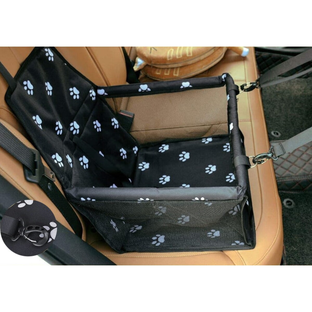 Transporter Samochodowy Dla Psa Czarny