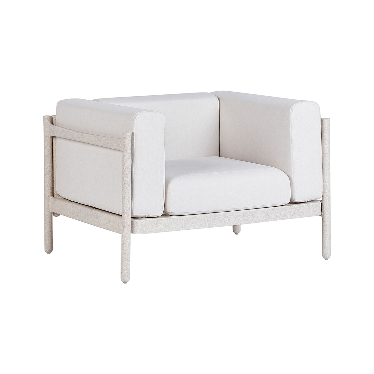 Zestaw 2 krzeseł Jasnobeżowy FERRETTI