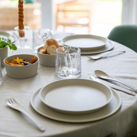 Talerze obiadowe CONNECT, Ø 25 cm, 4 sztuki, KOZIOL