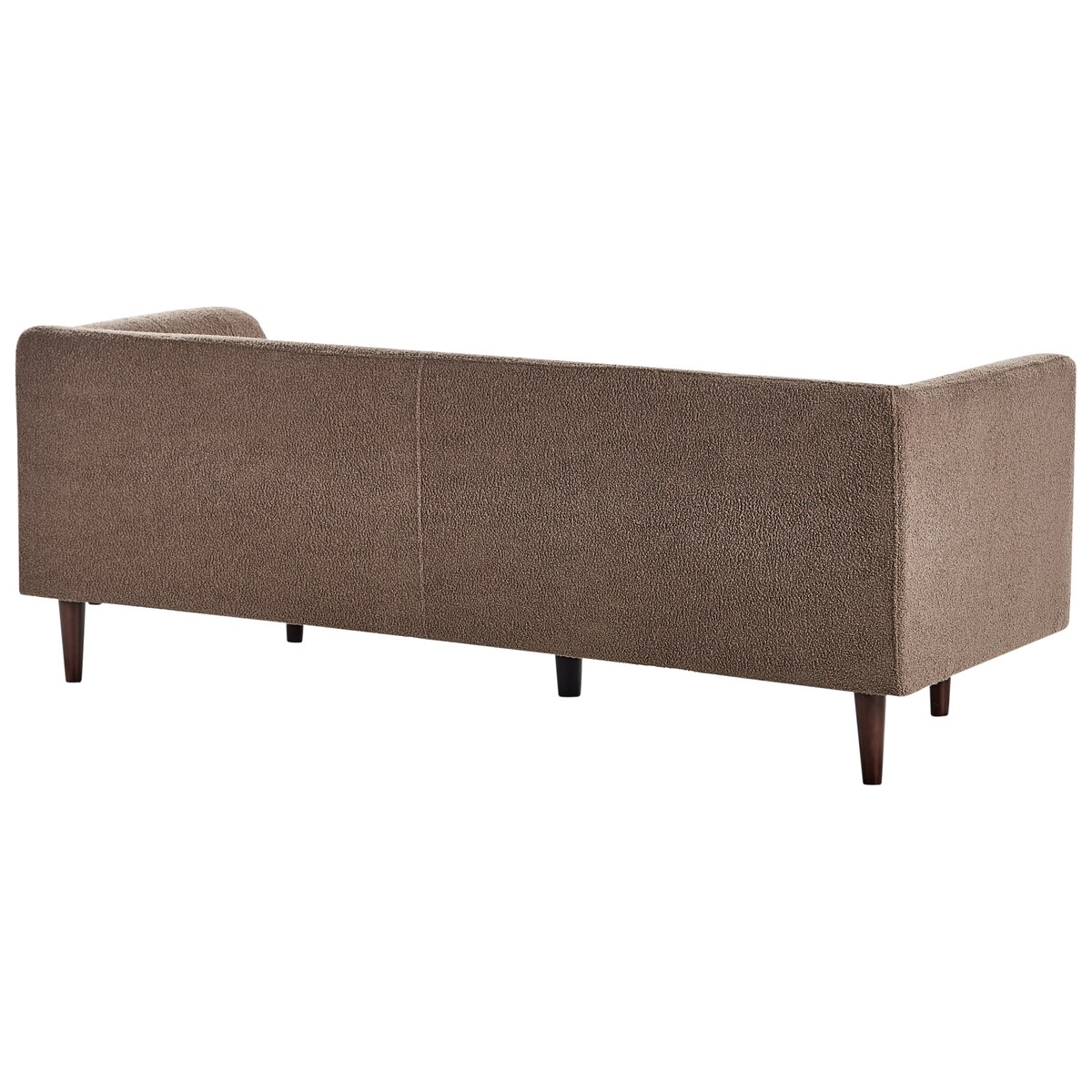 Sofa dla 3 osób BYSKE Boucle Brązowy
