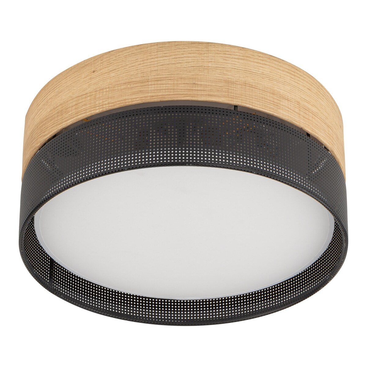Lampa sufitowa TK Lighting NICOL 4800 czarno-beżowa 4xE27 nowoczesna plafoniera do salonu 45 cm