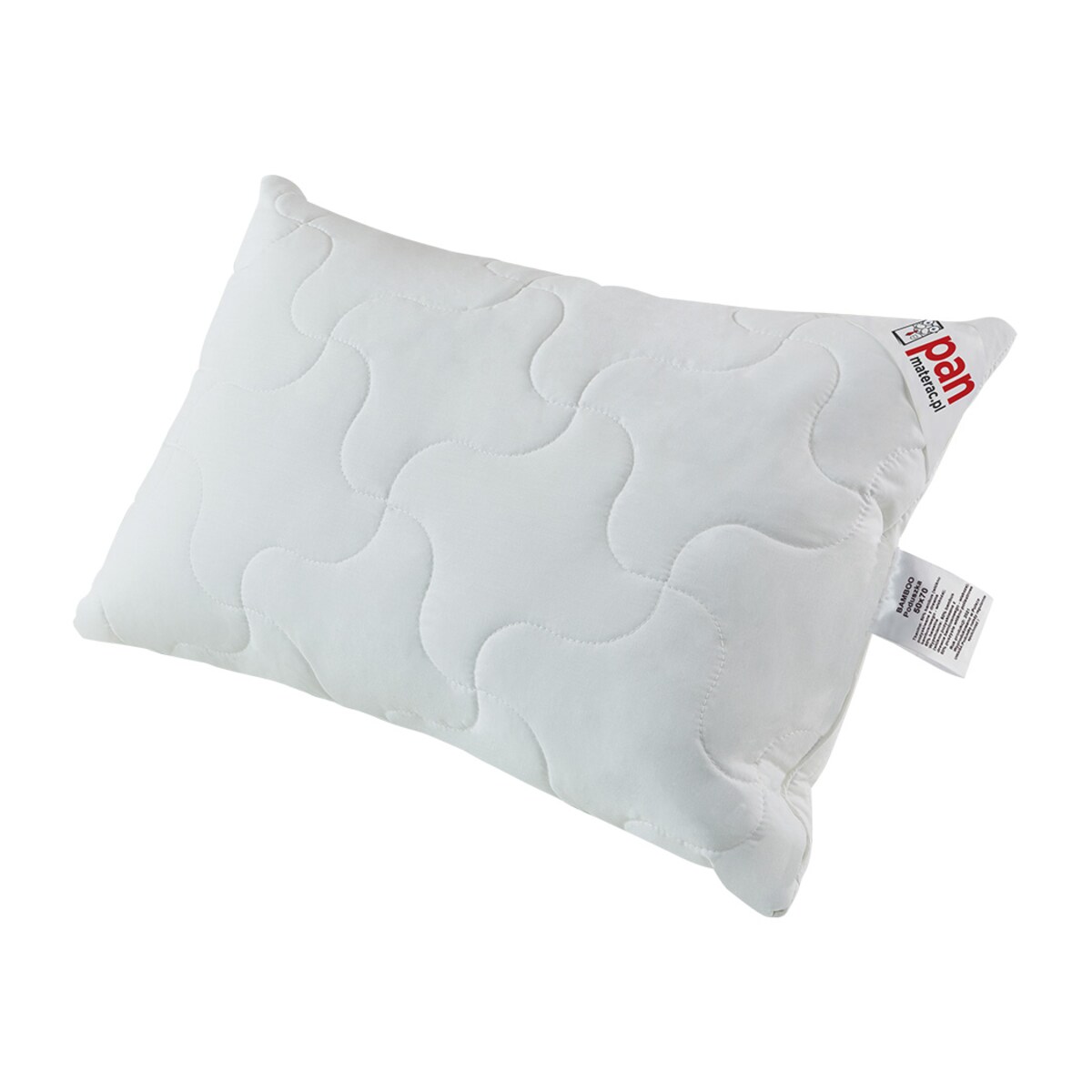 Poduszka bambusowa 50x70 BAMBOO PAN MATERAC oddychająca przyjazna dla skóry